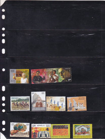 India-2014 Full Year pack MNH Stamps.