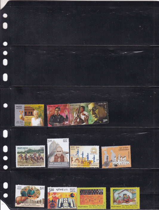India-2014 Full Year pack MNH Stamps.
